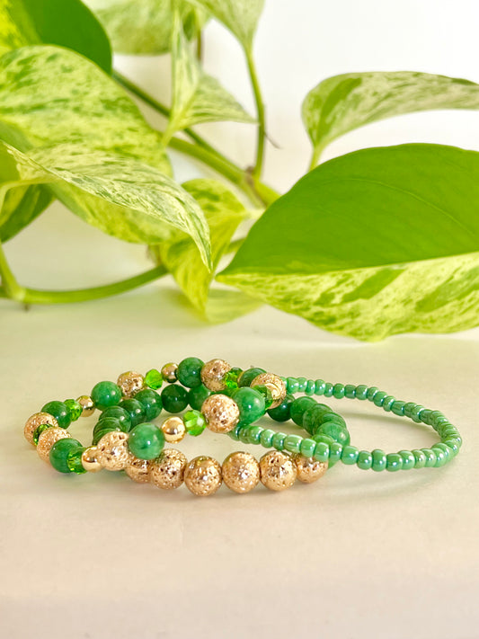st. paddy's: emerald elegance stax