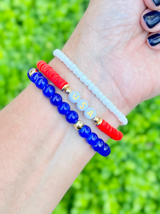 patriotic: USA stax
