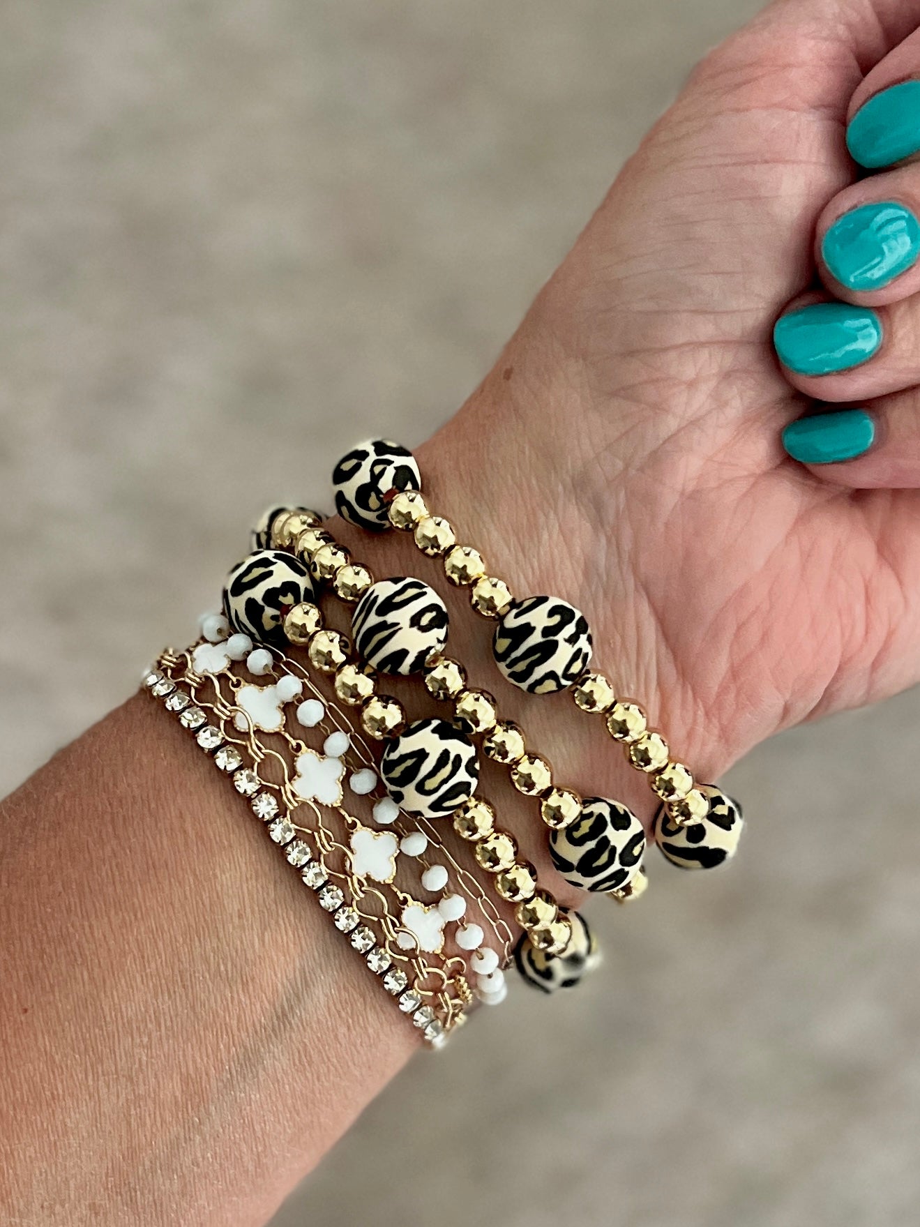 leopard bracelet