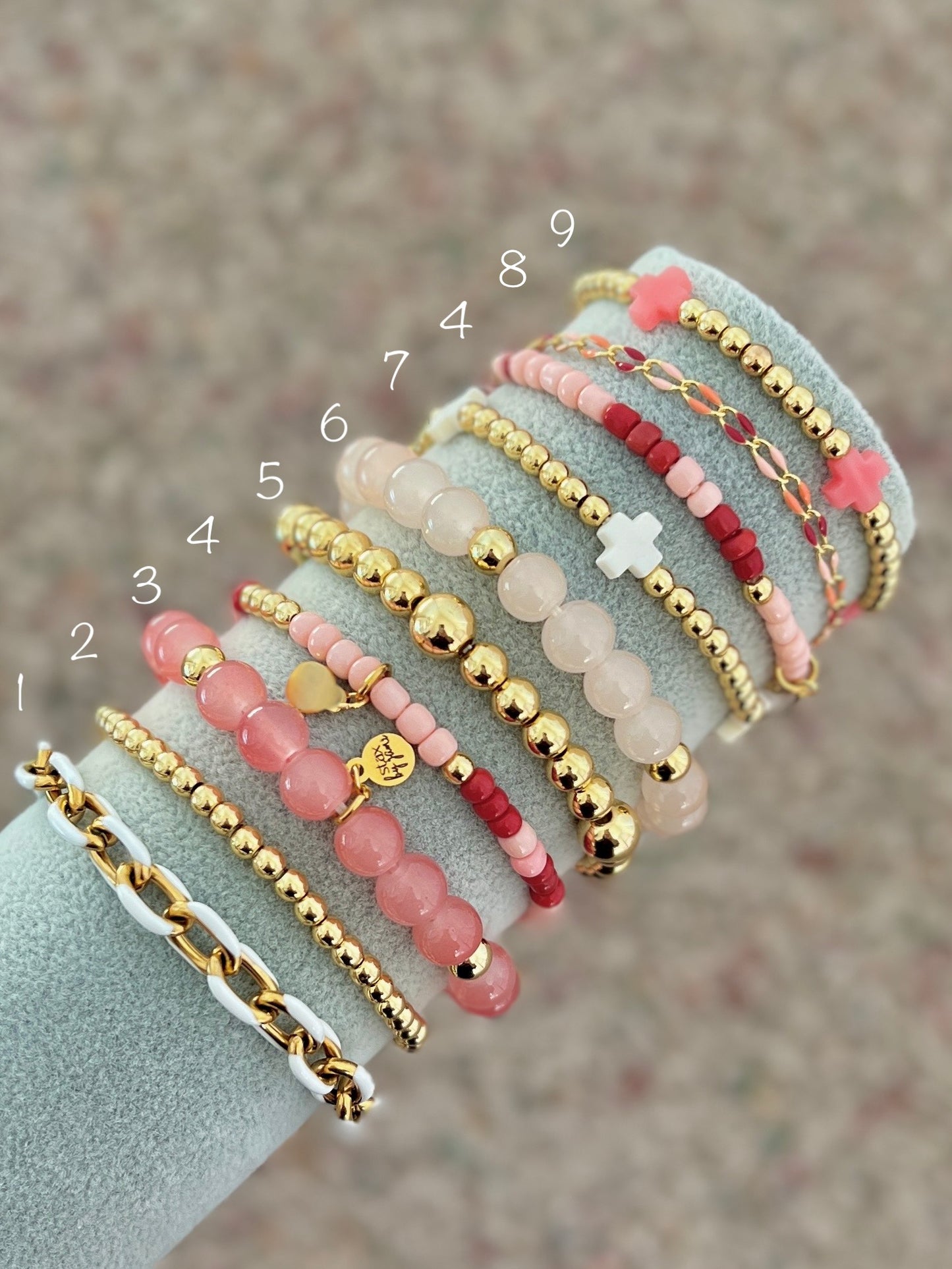 pink collection: create your own stax